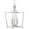 Progress Lighting Parkhurst Collection Brushed Nickel Three-Light Foyer P500213-009 - alternate 1